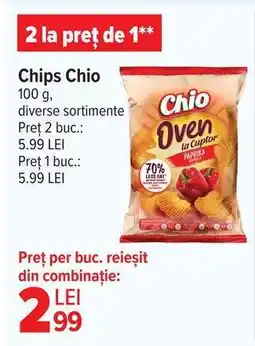Carrefour Chips CHIO Ofertă