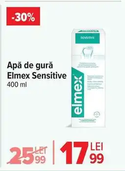 Carrefour Apă de gură Elmex Sensitive 400 ml Ofertă
