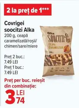 Carrefour Covrigei Soocitzi Alka Ofertă