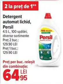 Carrefour Detergent automat lichid, Persil Ofertă