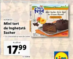 Lidl Mini tort de înghețată Sacher Ofertă