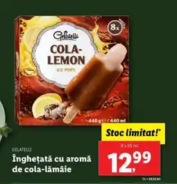 Lidl Înghețată cu aromă de cola-lămâie Ofertă