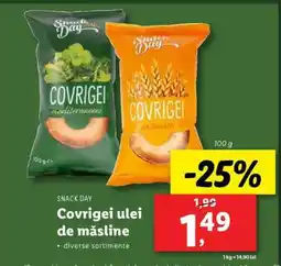 Lidl SNACK DAY Covrigei ulei de măsline Ofertă