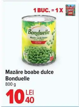 Carrefour Mazăre boabe dulce Bonduelle Ofertă
