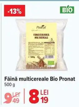 Carrefour Făină multicereale Bio Pronat Ofertă