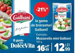 Carrefour Mozzarella mini, Galbani Ofertă