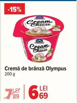 Carrefour Cremă de brânză Olympus Ofertă