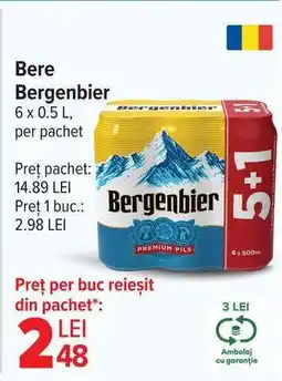 Carrefour Bere Bergenbier Ofertă