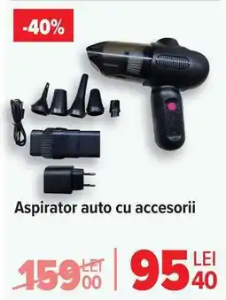 Carrefour Aspirator auto cu accesorii Ofertă
