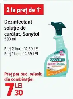 Carrefour Dezinfectant soluție de curățat, Sanytol Ofertă