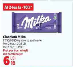 Carrefour Ciocolată Milka Ofertă