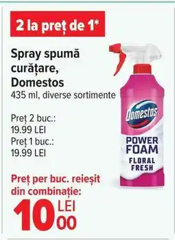 Carrefour Spray spumă curățare, Domestos Ofertă
