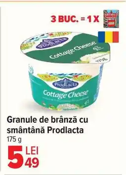 Carrefour Granule de brânză cu smântână Prodlacta Ofertă