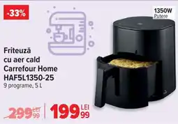Carrefour Friteuză cu aer cald Carrefour Home HAF5L1350-25 Ofertă