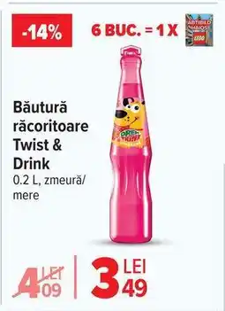 Carrefour Băutură răcoritoare Twist & Drink Ofertă