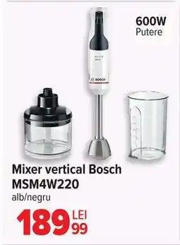 Carrefour Mixer vertical Bosch MSM4W220 Ofertă