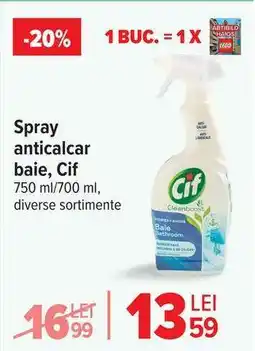 Carrefour Spray anticalcar baie, Cif Ofertă
