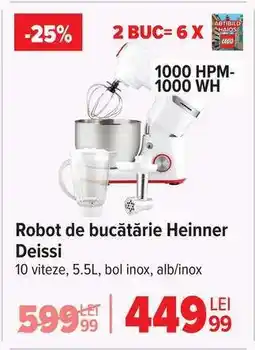 Carrefour Robot de bucătărie Heinner Deissi Ofertă