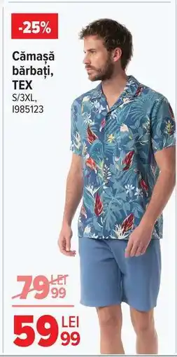 Carrefour Cămașă bărbați TEX Ofertă