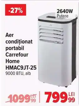 Carrefour Aer condiționat portabil Carrefour Home HMAC9JT-25 Ofertă
