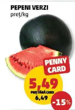 Penny PEPENI VERZI Ofertă