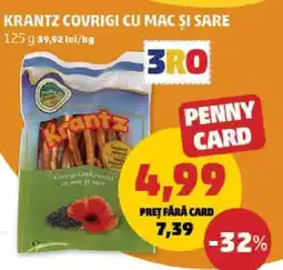 Penny KRANTZ COVRIGI CU MAC ȘI SARE Ofertă