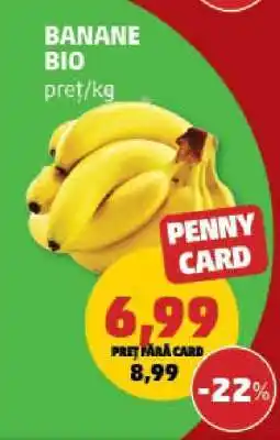 Penny Banane bio Ofertă