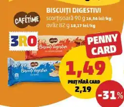 Penny Biscuiți digestivi Ofertă