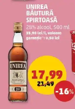 Penny UNIREA BĂUTURĂ SPIRTOASĂ Ofertă