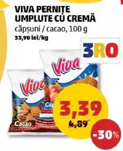 Penny Viva Pernițe Umplute cu Cremă Ofertă