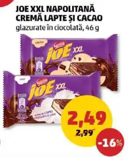 Penny JOE XXL Napolitană Cremă Lapte și Cacao Ofertă