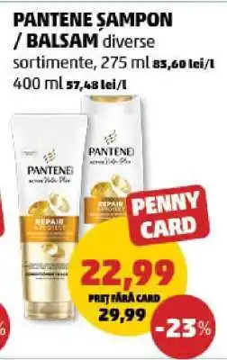 Penny PANTENE Șampon / Balsam Ofertă