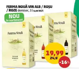Penny FERMA NOUĂ VIN ALB / ROȘU / ROZE demisec Ofertă