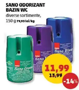 Penny Sano Odorizant Bazin WC Ofertă