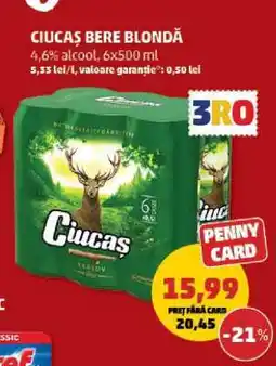 Penny CIUCAŞ Bere blondă Ofertă