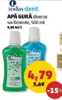 Penny today dent APĂ GURĂ Ofertă