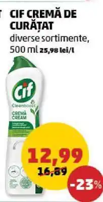 Penny Cif Cremă de Curățat Ofertă