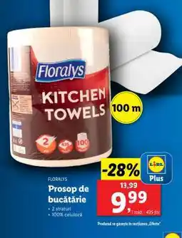 Lidl Prosop de bucătărie Ofertă