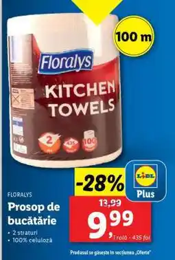 Lidl Prosop de bucătărie Ofertă