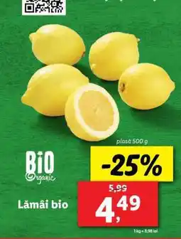 Lidl Lămâi bio Ofertă