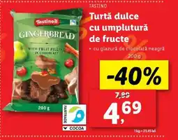 Lidl Turtă dulce cu umplutură de fructe Ofertă