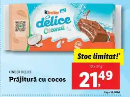 Lidl Kinder Delice Ofertă