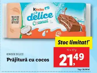 Lidl Kinder Delice Ofertă