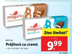 Lidl Măgura Prăjitură cu cremă Ofertă