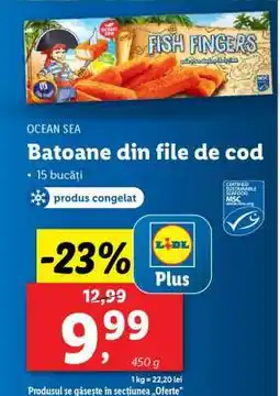 Lidl Batoane din file de cod Ofertă