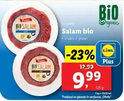 Lidl Salam bio Ofertă