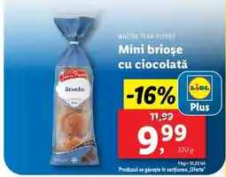 Lidl Mini brioșe cu ciocolată Ofertă