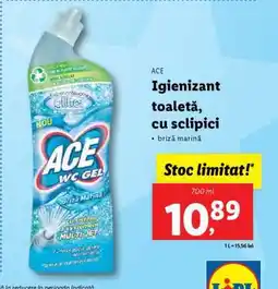 Lidl ACE Igienizant toaletă, cu sclipici Ofertă