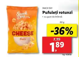Lidl Snack Day Pufuleți rotunzi Ofertă
