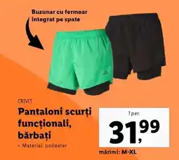 Lidl Pantaloni scurți funcționali, bărbați Ofertă